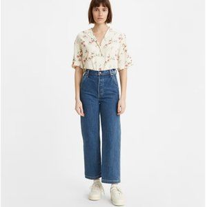 Levi's Ribcage Straight Ankle Utility Jeans